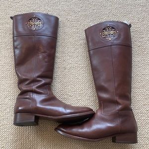 Tory Burch leather boots